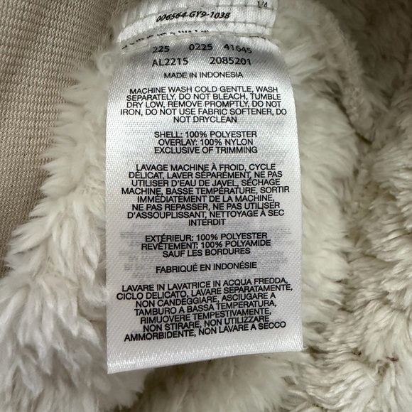 Columbia Women's Fire Side II Sherpa Full Zip fleece jacket In Color Beige - Picture 5 of 6